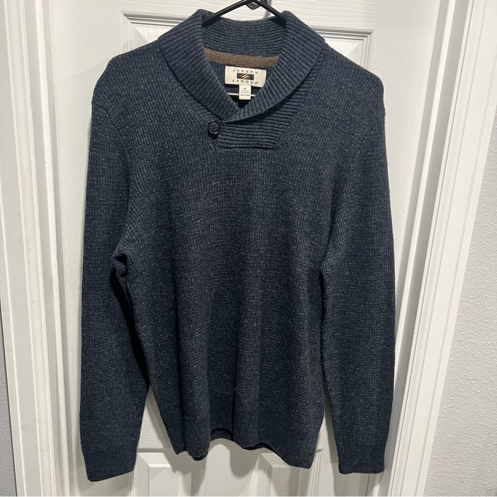 Shawl collar sweater